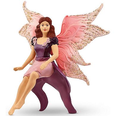 Schleich Bayala: Fairy In Flight On Glam-Owl 2-Piece Figurine Playset