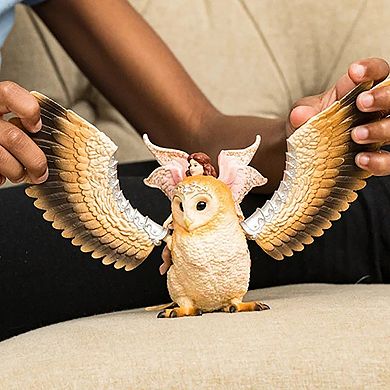 Schleich Bayala: Fairy In Flight On Glam-Owl 2-Piece Figurine Playset