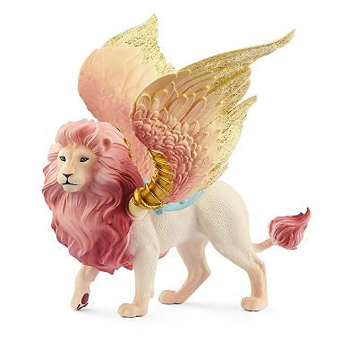 Schleich Bayala Fairy In Flight On Winged Lion Figurine Toy 2-pc. Set