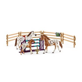 Schleich Horse Club: Lisa's Tournament Training - 17 pc Playset