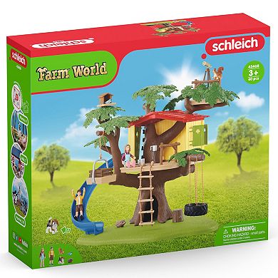 Schleich Farm World: Adventure Tree House - 28 Piece Playset