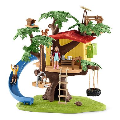 Schleich Farm World: Adventure Tree House - 28 Piece Playset