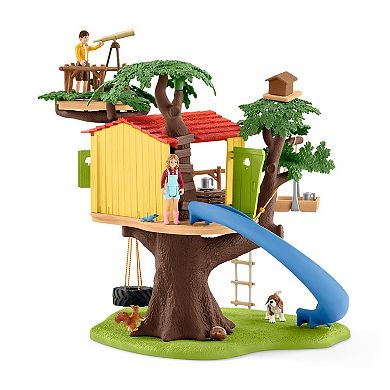 Schleich Farm World: Adventure Tree House - 28 Piece Playset