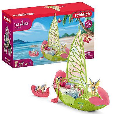 Schleich Bayala Sera's Magical Flower Boat Toy 40-pc. Set