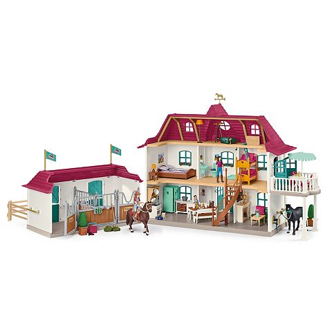 Детские фигурки Schleich Horse Club Lakeside Country House & Stable Toy Set