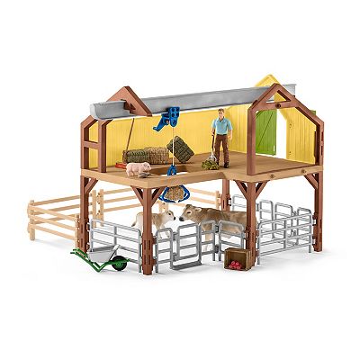 Schleich Farm World Large Farm House Toy 97-pc. Set