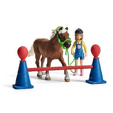 Schleich Farm World: Pony Agility Training - 41-Piece Playset