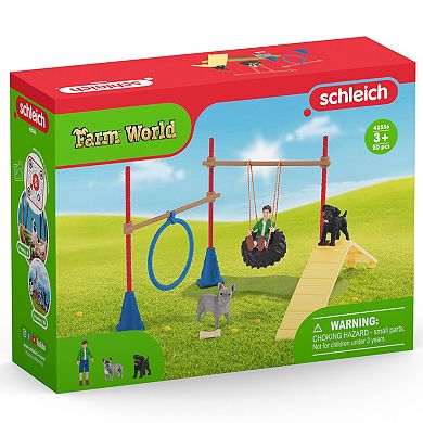 Schleich Farm World: Puppy Agility Training - 14-Piece Playset