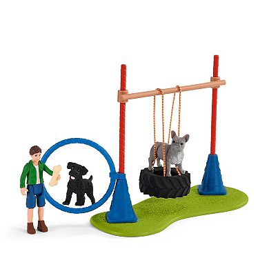 Schleich Farm World: Puppy Agility Training - 14-Piece Playset