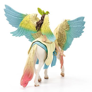 Schleich Bayala: Fairy Surah With Glitter Pegasus 3-piece Figurine Playset