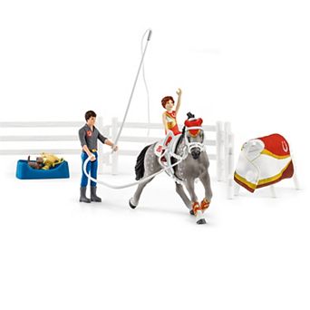 Schleich Horse Club: Mia's Vaulting Set - 18 pc Playset