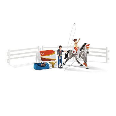 Schleich Horse Club: Mia's Vaulting Set - 18-Piece Playset