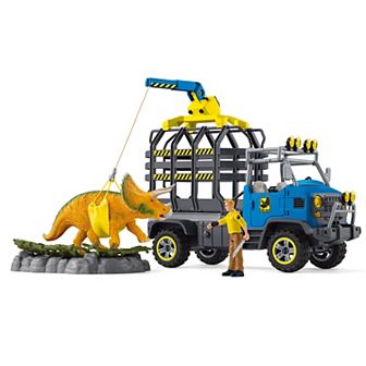 Schleich Dinosaurs: Dino Transport Mission 13 pc Dinosaur Toy Playset