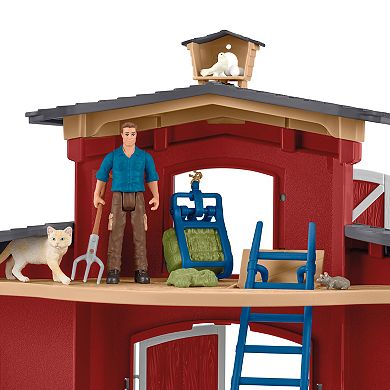 Schleich Farm World: Red Barn 92-Piece Playset