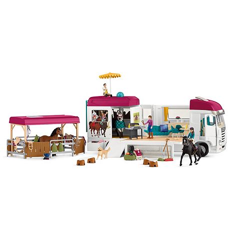 Детские фигурки Schleich Horse Club: Horse Transporter 227 pc Playset