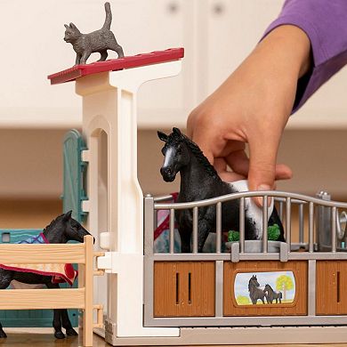Schleich Horse Club: Horse Box With Mare & Foal 34-Piece Playset