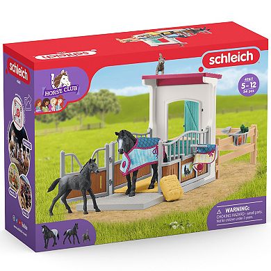 Schleich Horse Club: Horse Box With Mare & Foal 34-Piece Playset