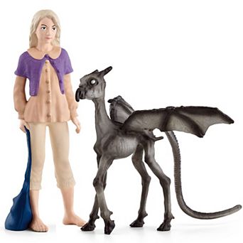Schleich Wizarding World of Harry Potter: Luna Lovegood & Baby Thestral 2 pc Set