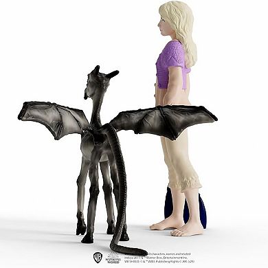Schleich Wizarding World of Harry Potter: Luna Lovegood & Baby Thestral 2-Piece Set