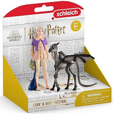 Schleich Wizarding World of Harry Potter: Luna Lovegood & Baby Thestral 2-Piece Set