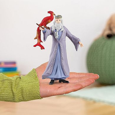 Schleich Wizarding World of Harry Potter: Albus Dumbledore & Fawkes 2-Piece Set