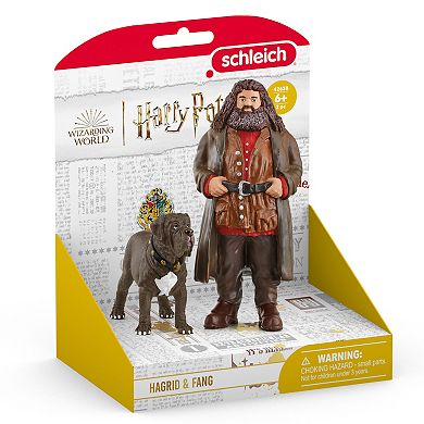 Schleich Wizarding World of Harry Potter: Hagrid & Fang 2-Piece Set