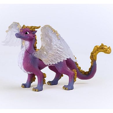 Schleich Bayala: Night Sky Dragon - Purple & Gold Figurine