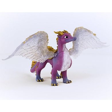 Schleich Bayala: Night Sky Dragon - Purple & Gold Figurine