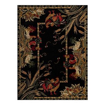 Unique Loom Farm Barnyard Area Rug