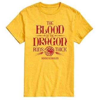 Men's House Of The Dragon Blood Of Dragon Graphic Tee