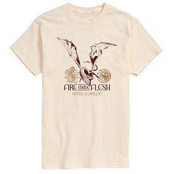 Men's House Of The Dragon Fire Made Flesh Graphic Tee