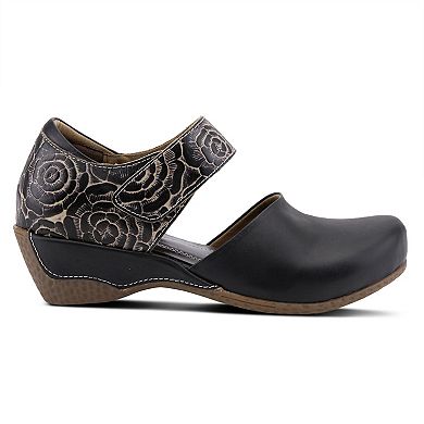 L'Artiste By Spring Step Gloss-Pansy Women's Leather Mary Jane Shoes