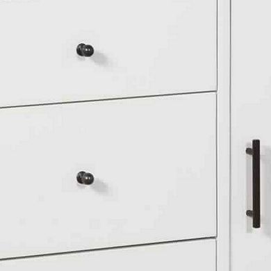 Wooden Accent Cabinet With 3 Drawers And 1 Door, Brown