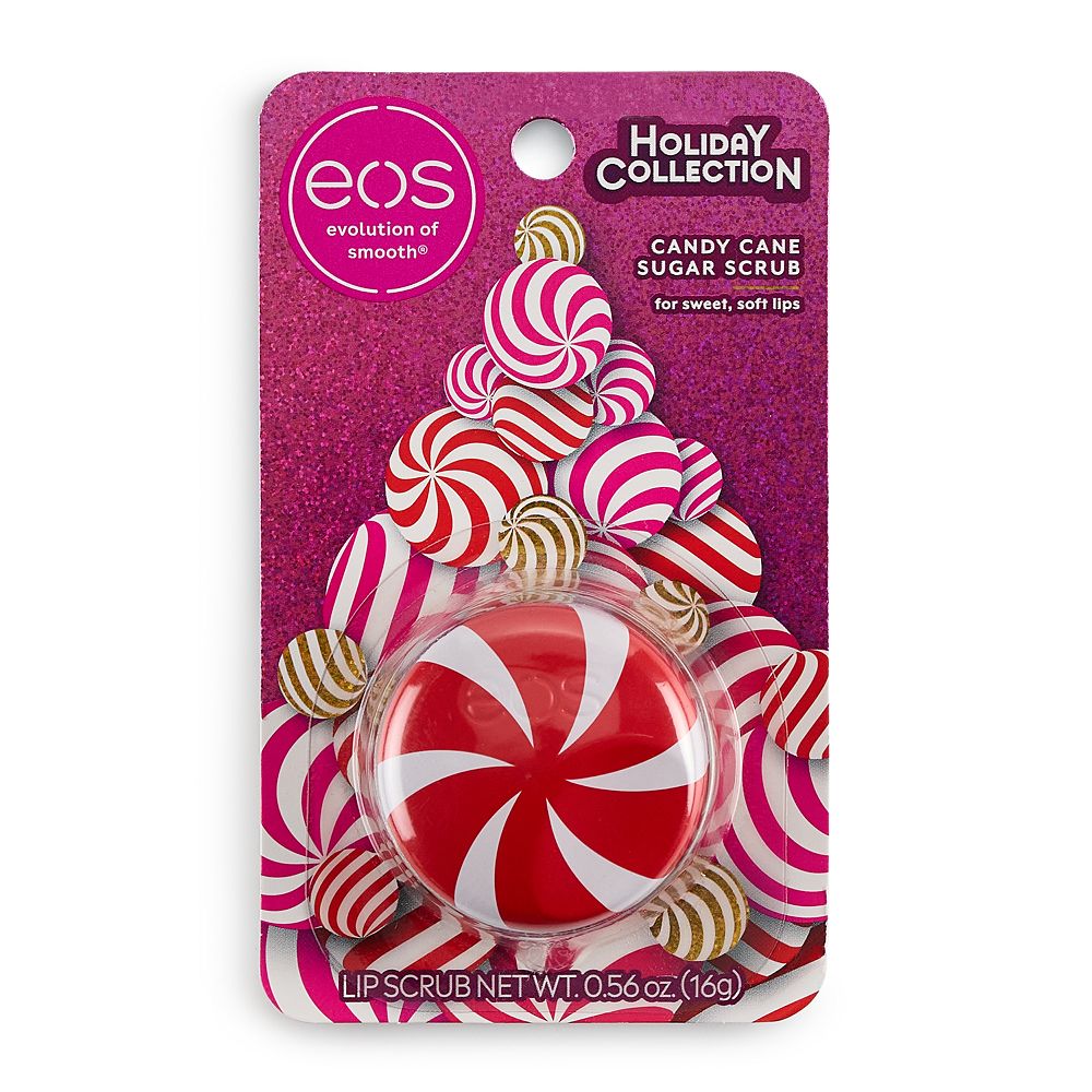 eos Candy Cane Swirl Lip Scrub