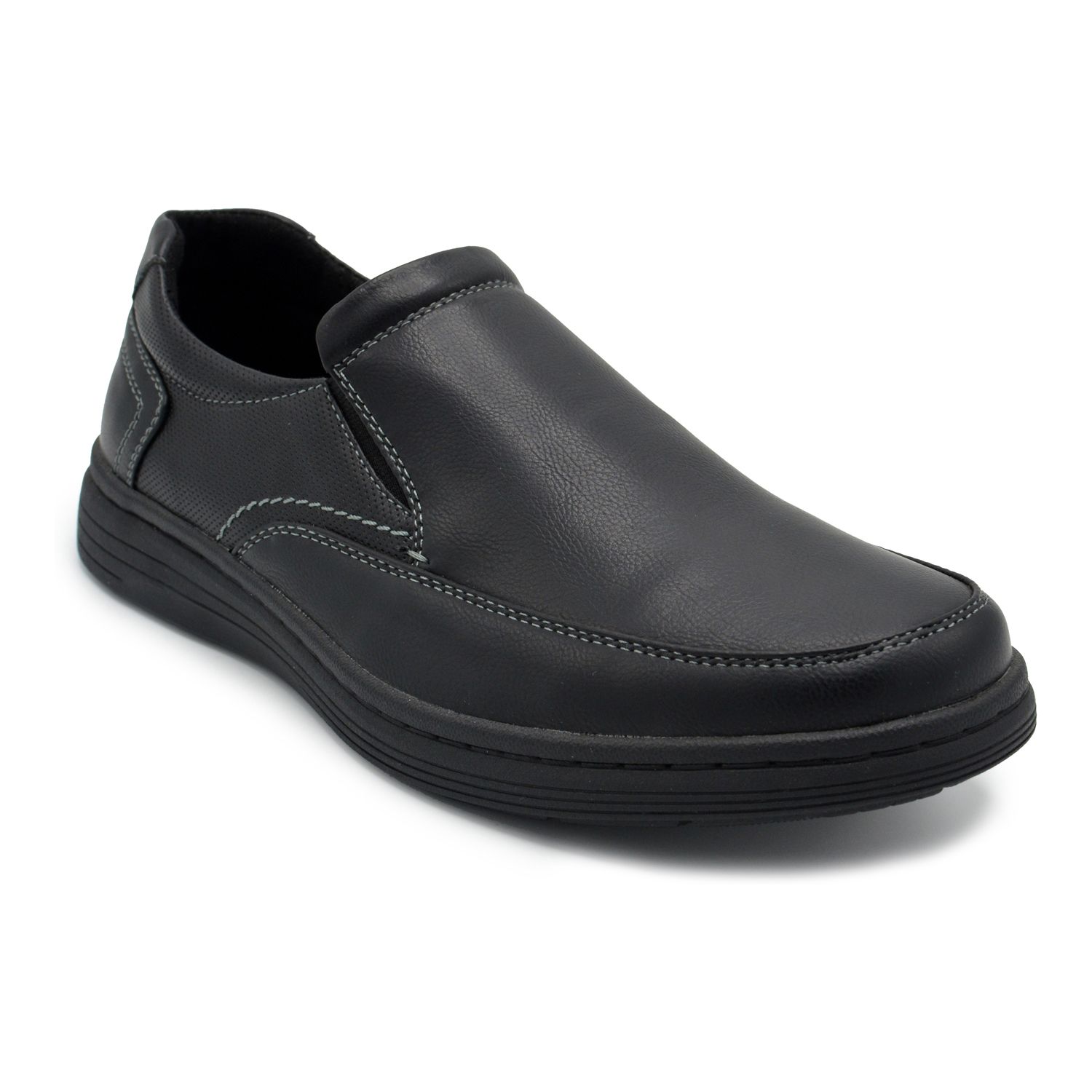 Мужская обувь Aston Marc Galt Men's Casual Slip-On Shoes, цвет: Чёрный