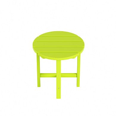 Dylan Adirondack Round Outdoor Side Table