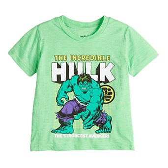 Baby & Toddler Jumping Beans® Hulk Strongest Avenger Tee