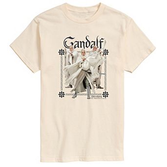Men's The Lord Of The Rings Gandalf The White Graphic Tee