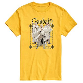 Men's The Lord Of The Rings Gandalf The White Graphic Tee