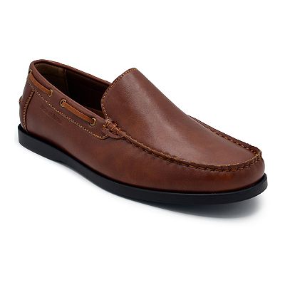 Aston Marc Men\'s Brown Leather‎ Loafers Slip-On Shoes Aston Marc Shoes Mens 10 M Brown Slip On Comfort II Loafers  main image 4