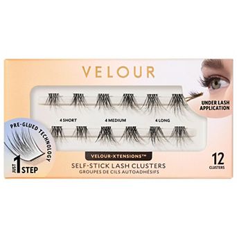 Velour Lashes Velour-Xtensions Self-Stick Lash Clusters