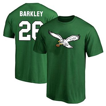 Men's Fanatics Branded Saquon Barkley Kelly Green Philadelphia Eagles Big & Tall Name & Number T-Shirt