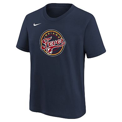 Youth Nike Navy Indiana Fever Essential Logo T-Shirt