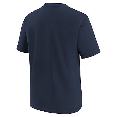 Youth Nike Navy Indiana Fever Essential Logo T-Shirt