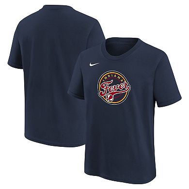 Youth Nike Navy Indiana Fever Essential Logo T-Shirt