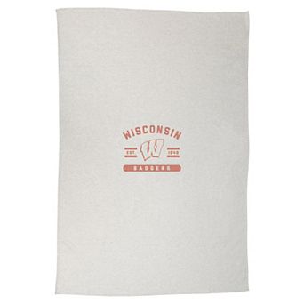 "Wisconsin Badgers 54"" x 84"" Sweatshirt Blanket"