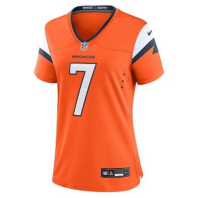 Women's Nike John Elway Orange Denver Broncos Mile High Collection Retired Player Game Jersey