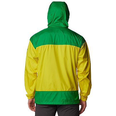 Columbia yellow windbreaker deals