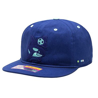 Men's Seattle Sounders FC Blue Bankroll Snapback Hat