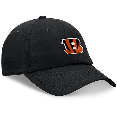Men's Fanatics Signature Black Cincinnati Bengals Signature Ripstop Adjustable Hat